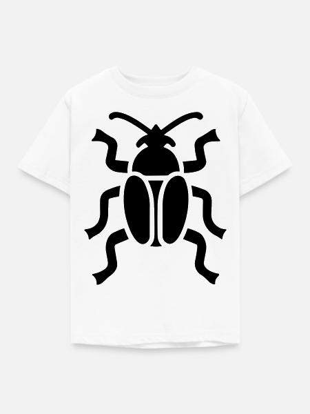 scarabée - Kinder T-Shirt - Weiß