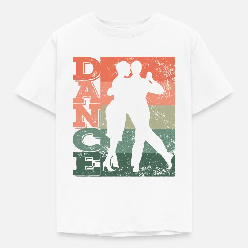 Tango Argentin Danse Milonga Vals - T-shirt Enfant - blanc