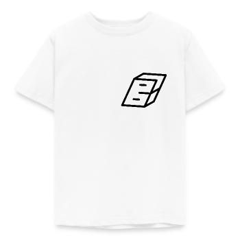 Gliederungsbuchstabe B - Kinder T-Shirt - Weiß - Vorne - AI Model Kid Male (0cm)