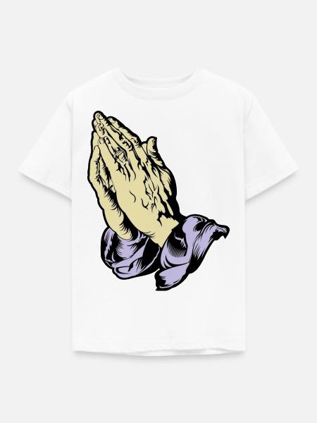 Hände - Kinder T-Shirt - Weiß