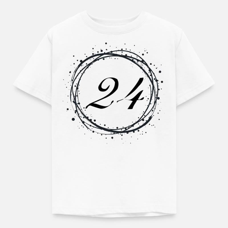24 - Kids' T-Shirt - white