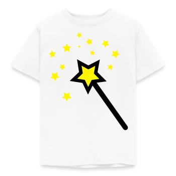 zauberstab - Kinder T-Shirt - Weiß - Vorne - AI Model Kid Male (0cm)