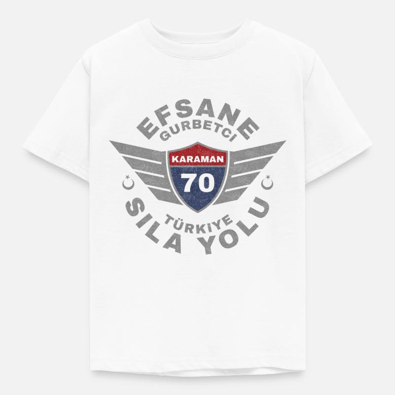 Karaman - Kinder T-Shirt - Weiß