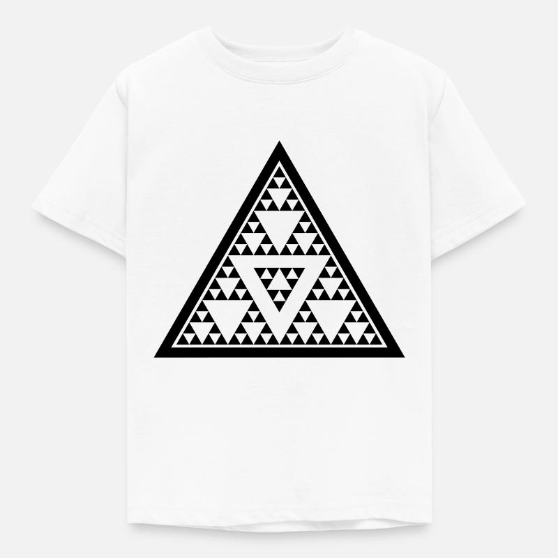 Triangle - T-shirt Enfant - blanc