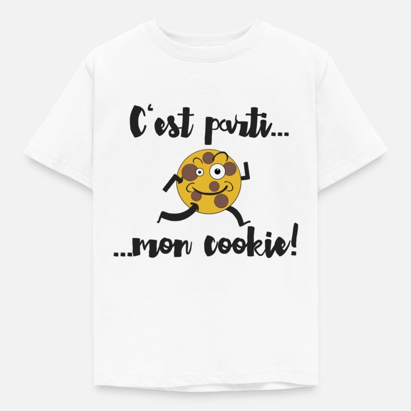 C'est parti mon cookie (c'est parti mon kiki) - T-shirt Enfant - blanc