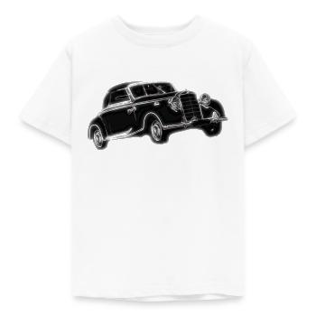 Oldtimer - Kinder T-Shirt - Weiß - Vorne - AI Model Kid Male (0cm)