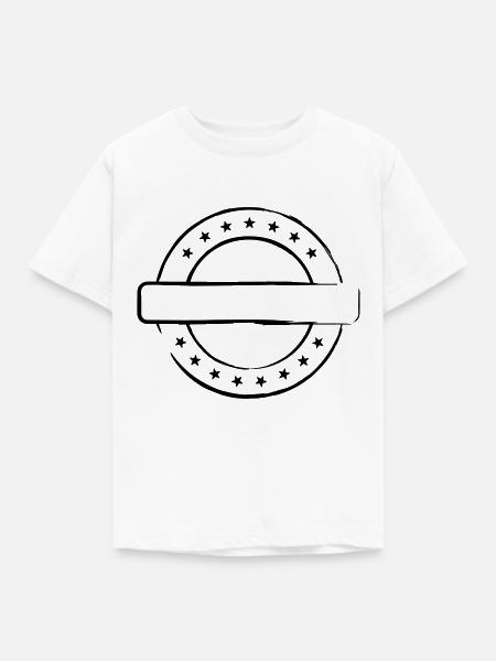 Banner - Kinder T-Shirt - Weiß