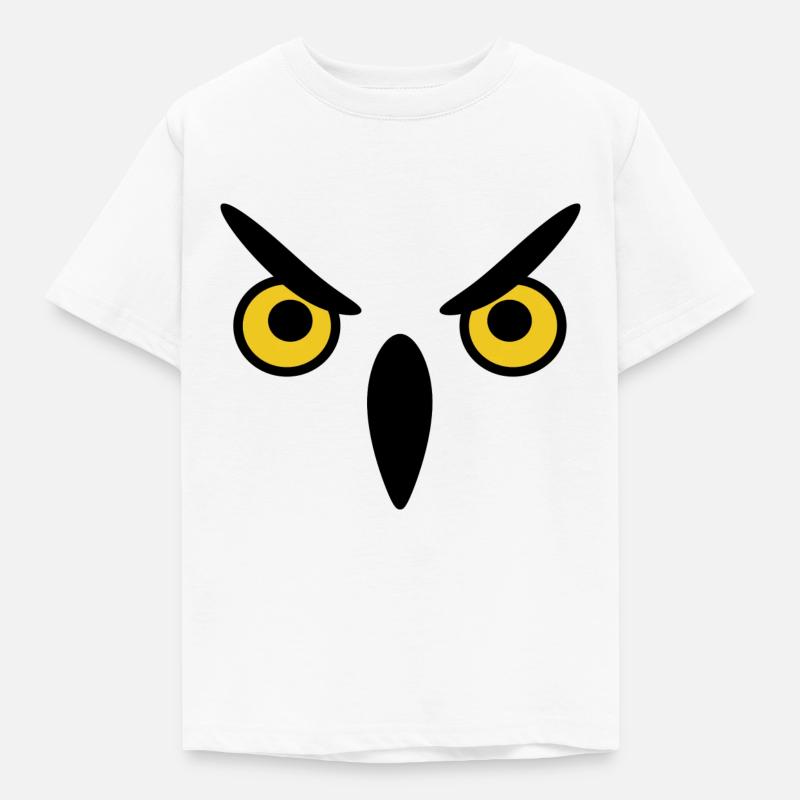 Eule eule eule - Kinder T-Shirt - Weiß