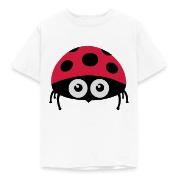 Lieveheersbeestje (lieveheersbeestje) 02.1 - Kinderen T-shirt - wit - Voor - AI Model Kid Male (0cm)