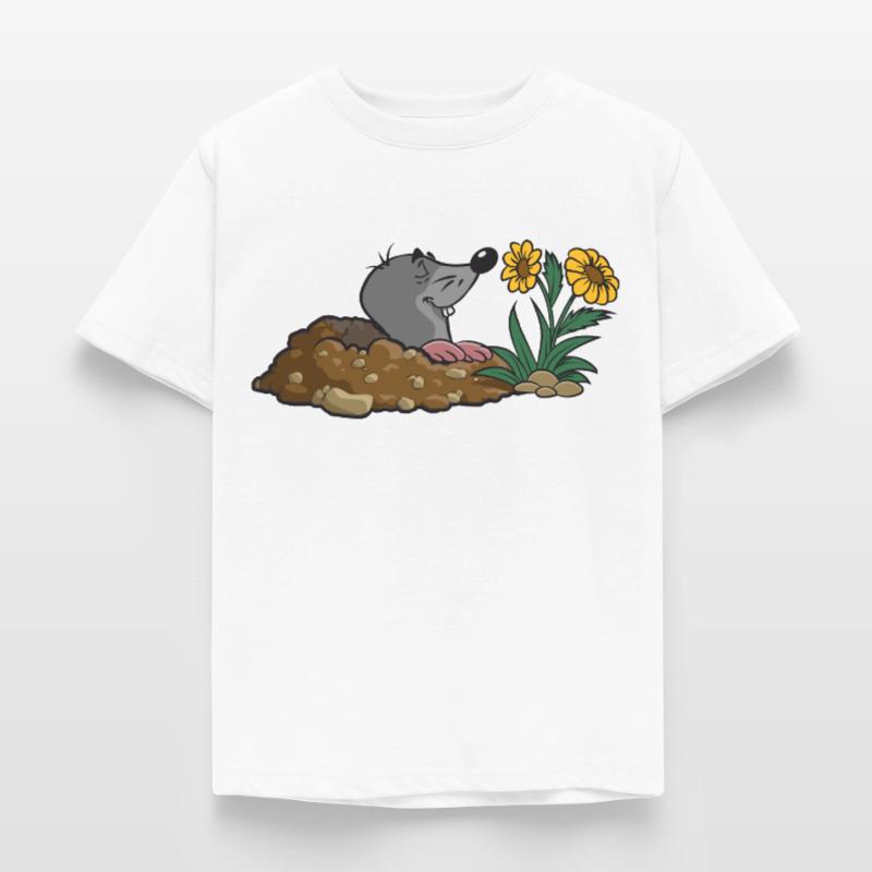 Mole Earth Mole Grêle Fleur Odeur Parfum Sp T-shirt Enfant