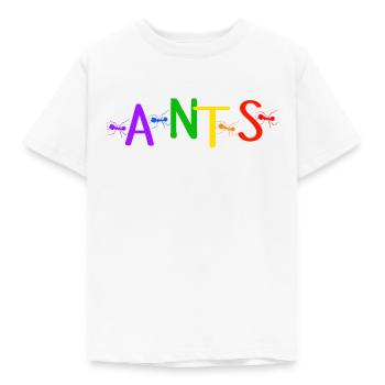 ant ant friends rainbow ants ant lgbt - Kids' T-Shirt - white - Front - AI Model Kid Male (0cm)