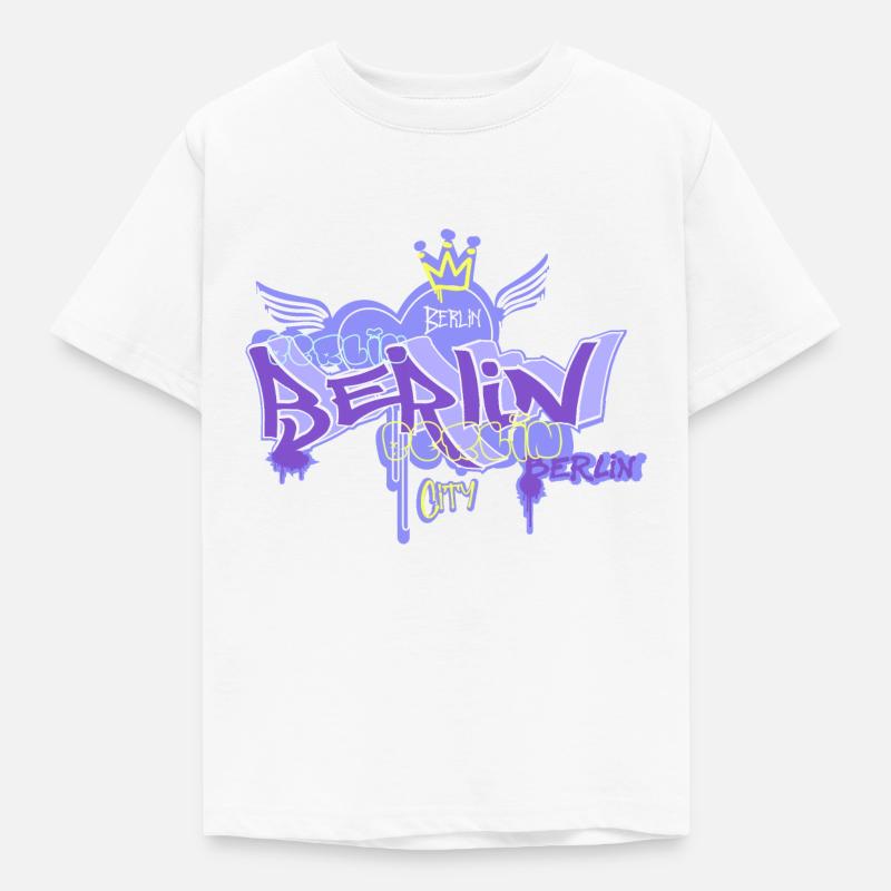 Berlin Graffiti - T-shirt Enfant - blanc