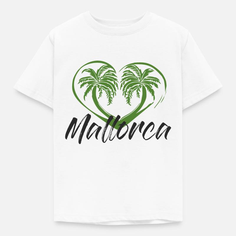 Mallorca Urlaub - Kinder T-Shirt - Weiß