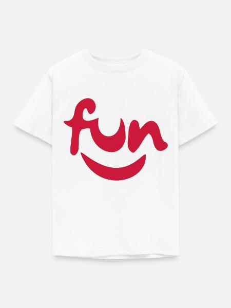 Spaß - Kinder T-Shirt - Weiß