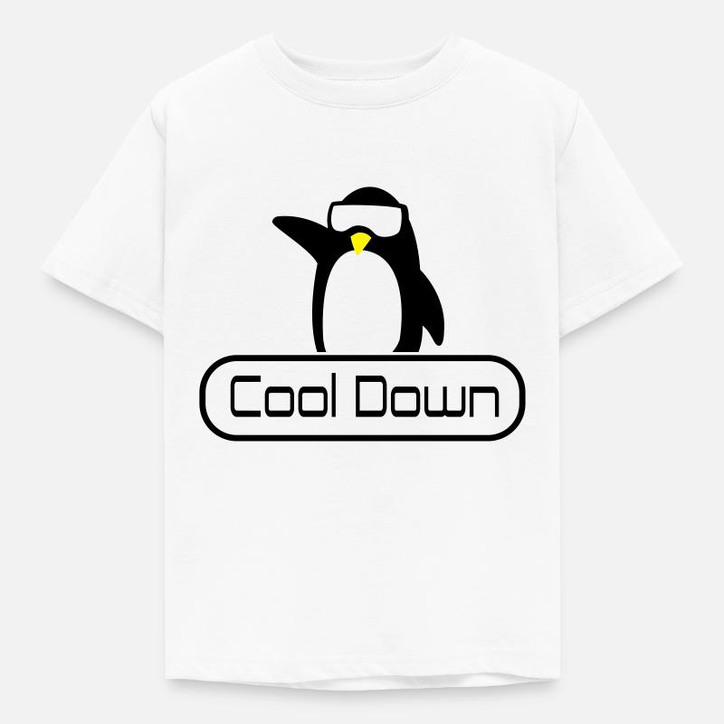 cool down - Kids' T-Shirt - white