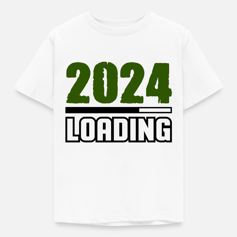 Loading 2024 - Kinder T-Shirt - Weiß