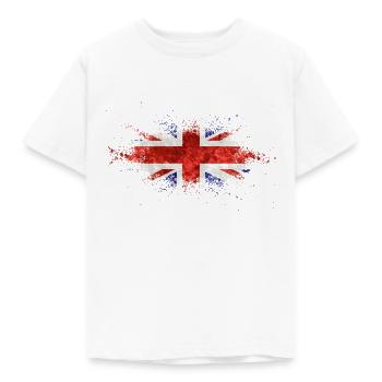 United Kingdom - T-shirt Enfant - blanc - Devant - AI Model Kid Male (0cm)