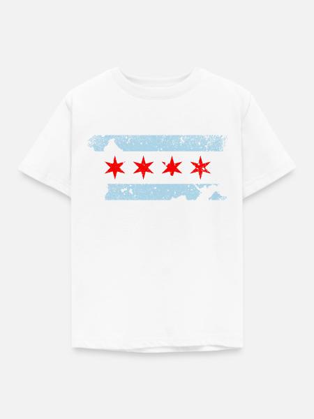 Chicago Illinois - Kinder T-Shirt - Weiß