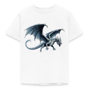 Flying Dragon - Kids' T-Shirt - white - Front - AI Model Kid Male (0cm)