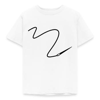 Aiguille et du fil - T-shirt Enfant - blanc - Devant - AI Model Kid Male (0cm)