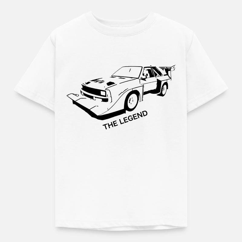 Auto car - Kinder T-Shirt - Weiß
