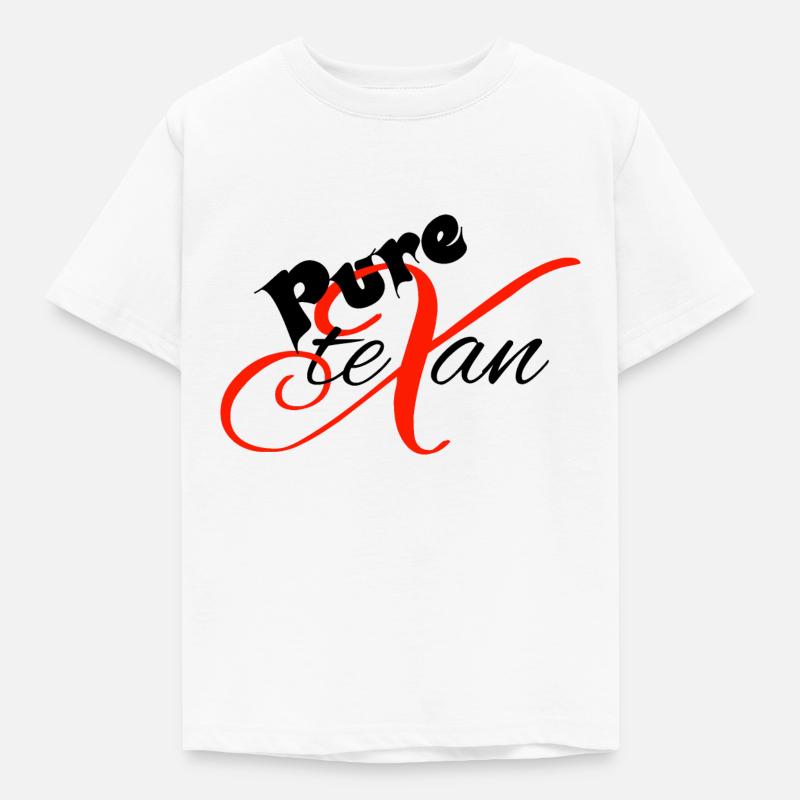 PureTexan - Kinder T-Shirt - Weiß