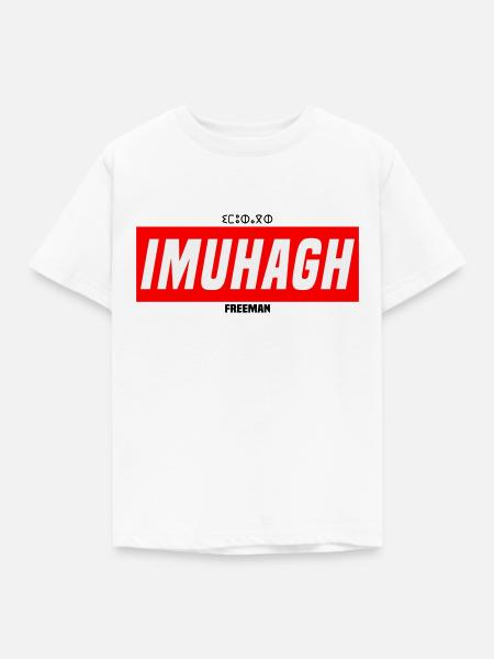 IMUHAGH - Kinder T-Shirt - Weiß