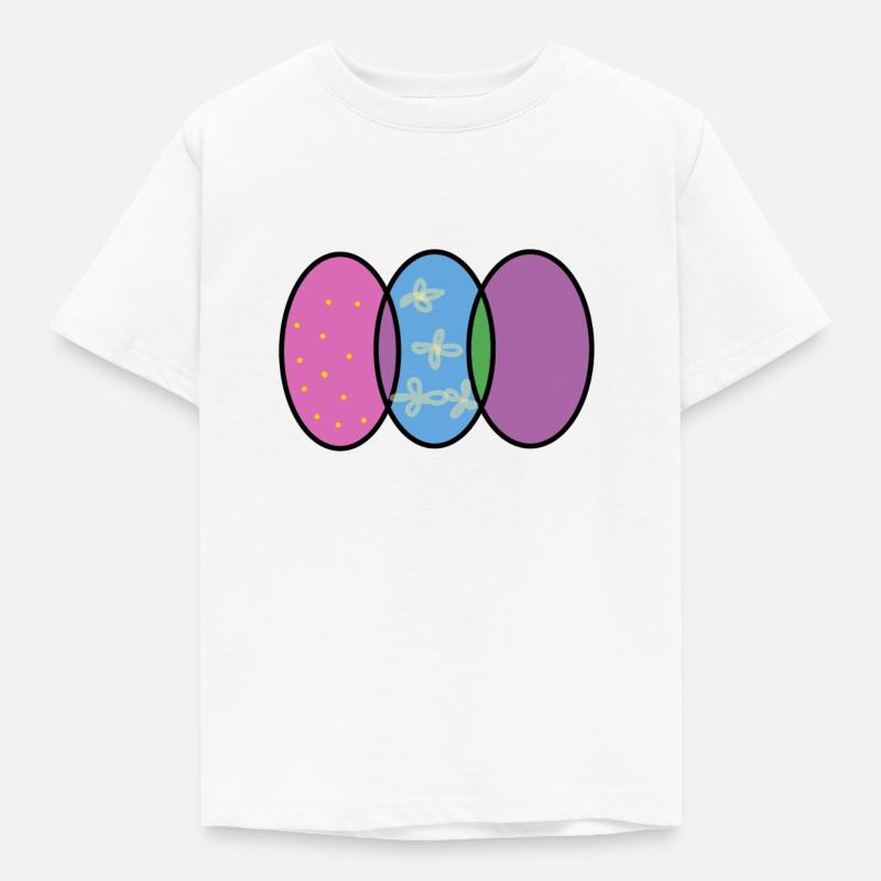 Easter Eggs Image16 - Kids' T-Shirt - white