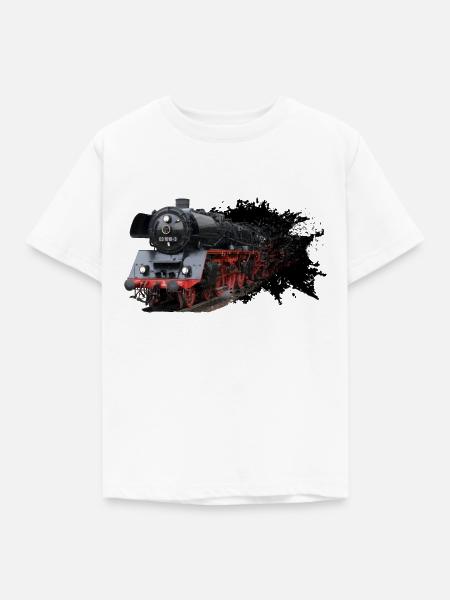 Dampflok 03 1010 - Kinder T-Shirt - Weiß