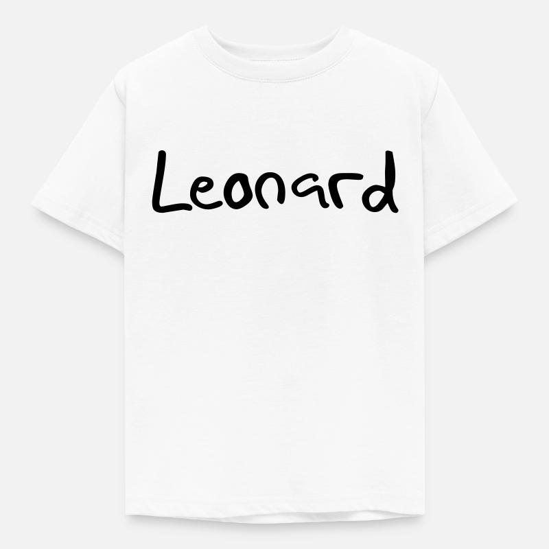leonard - T-shirt Enfant - blanc