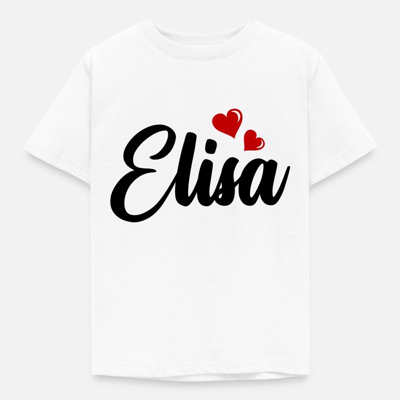 ELISA - Maglietta per bambini - bianco