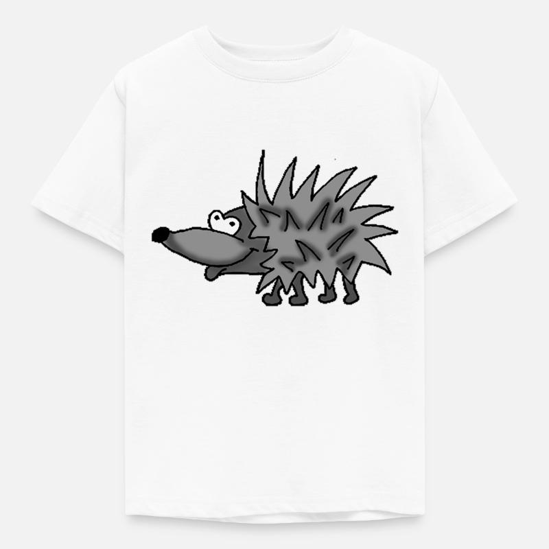 Igel 2 - Kinder T-Shirt - Weiß