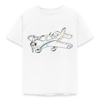 Piper - Kinder T-Shirt - Weiß - Vorne - AI Model Kid Male (0cm)