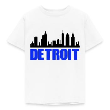 Detroit - T-shirt Enfant - blanc - Devant - AI Model Kid Male (0cm)