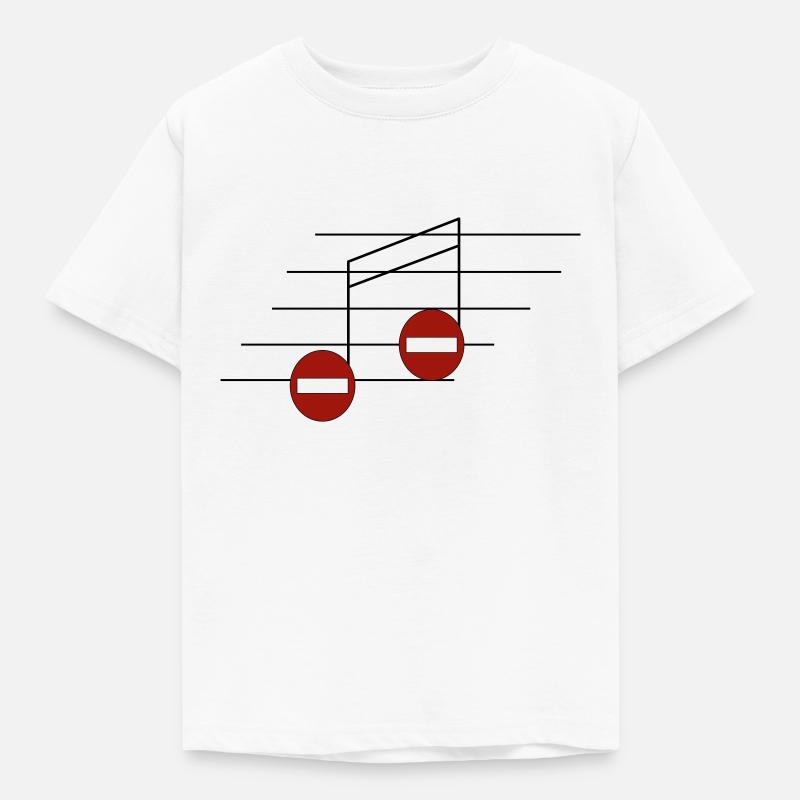 Verbotene Notizen - Kinder T-Shirt - Weiß
