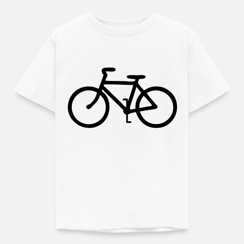 Bicycle - Kids' T-Shirt - white