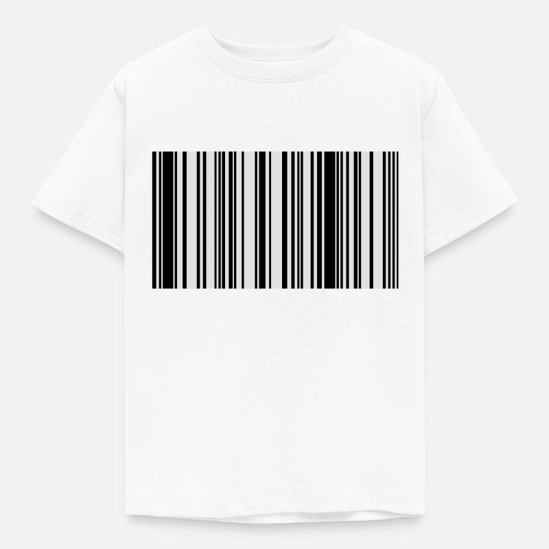 code barre - T-shirt Enfant - blanc