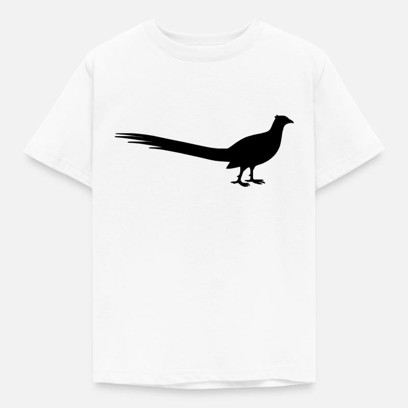 Pheasant - Kids' T-Shirt - white