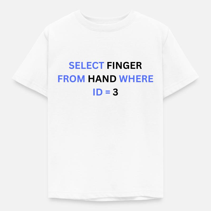 Select - Kinder T-Shirt - Weiß