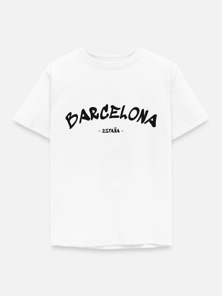 Barcelona - Espana - Spain - Spanien - Kinder T-Shirt - Weiß