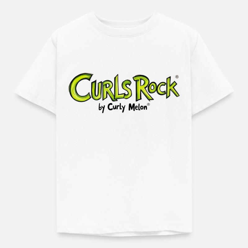 Boucles - T-shirt Enfant - blanc