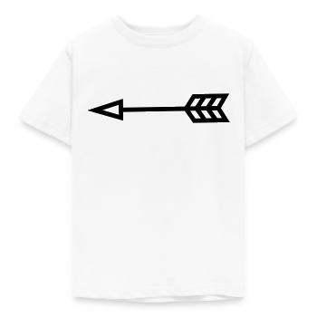 Arrow - Kids' T-Shirt - white - Front - AI Model Kid Male (0cm)