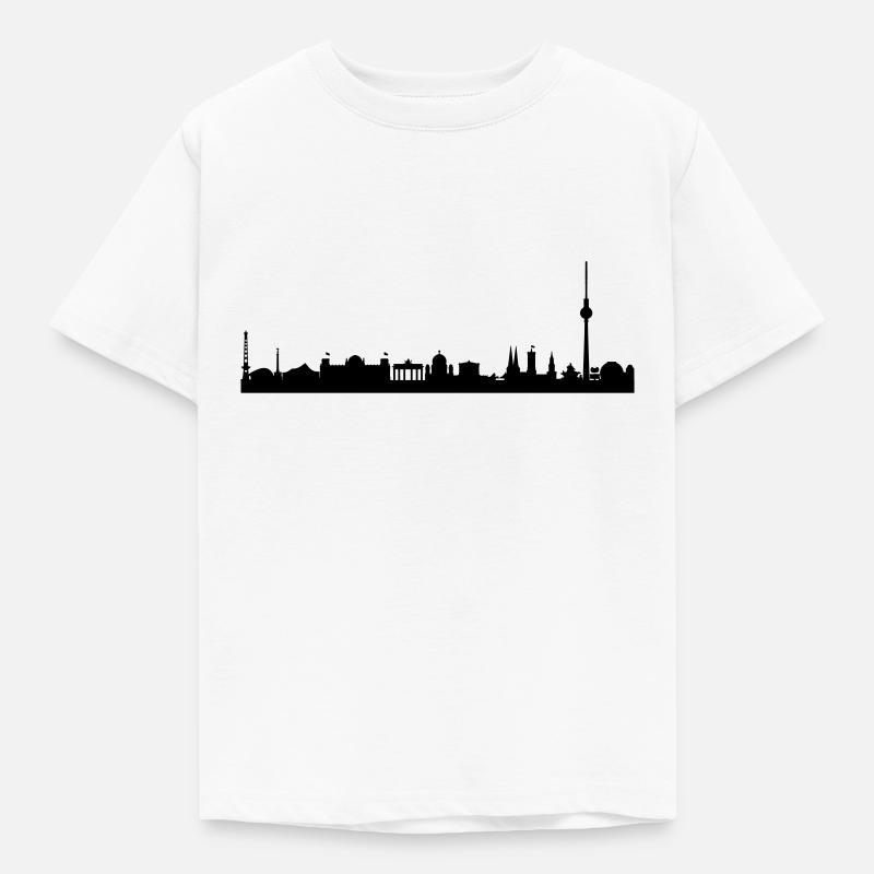 Berlin - Kinder T-Shirt - Weiß