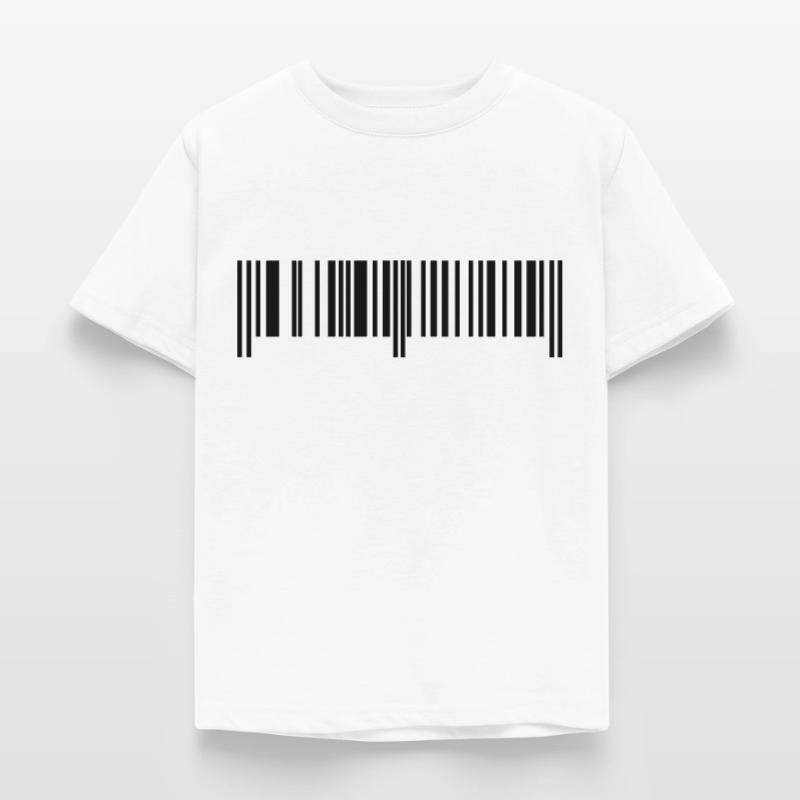 Barcode - Strichcode Kinder T-Shirt