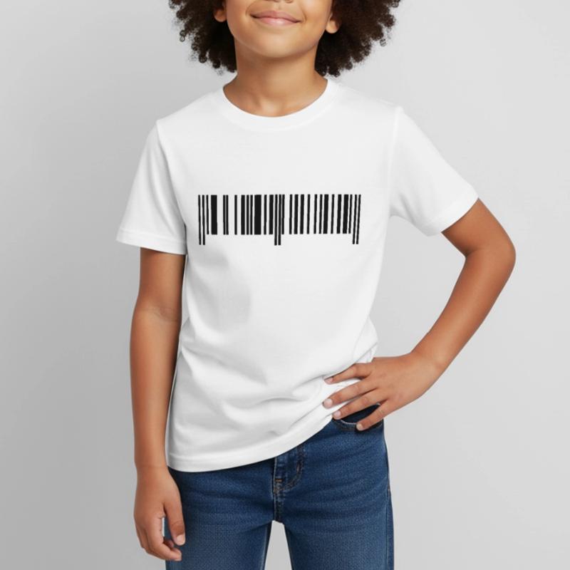 Barcode - Strichcode Kinder T-Shirt