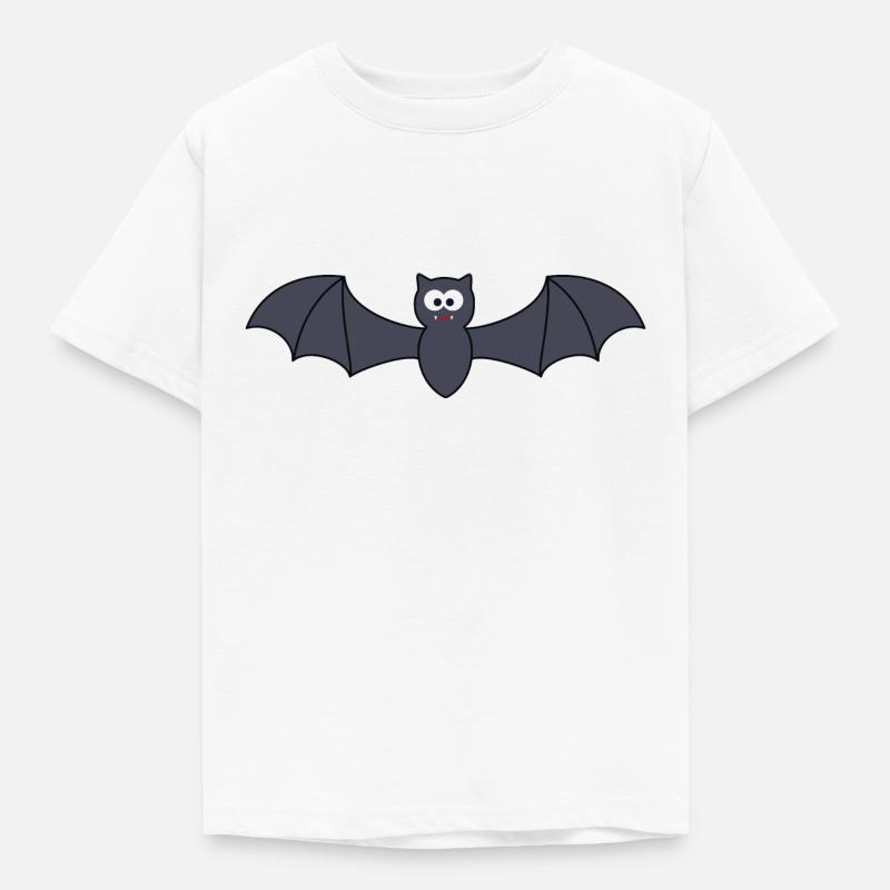 Fledermaus - Kinder T-Shirt - Weiß