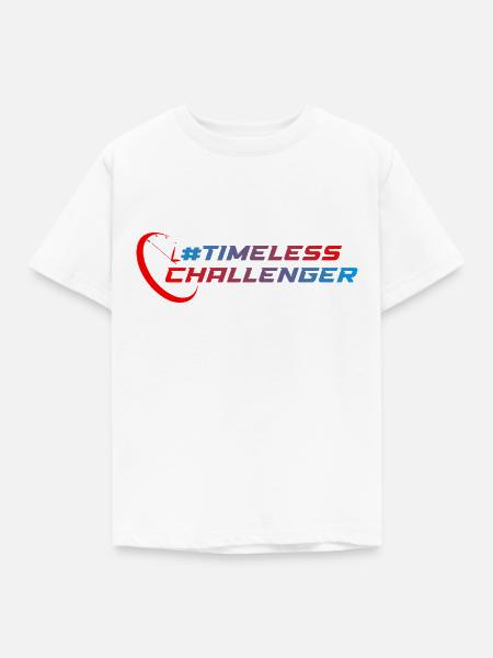 #timelesschallenger - Kinder T-Shirt - Weiß