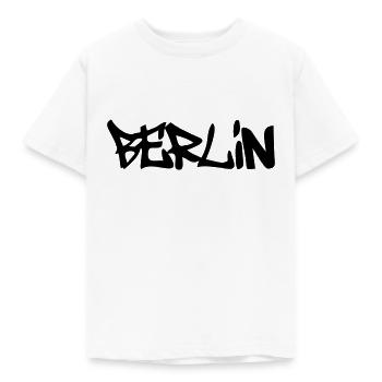 Berlin - Kinder T-Shirt - Weiß - Vorne - AI Model Kid Male (0cm)