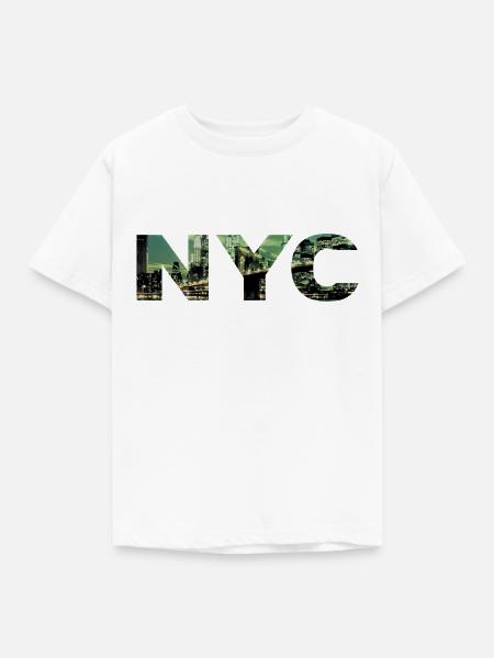 new york - Kinder T-Shirt - Weiß
