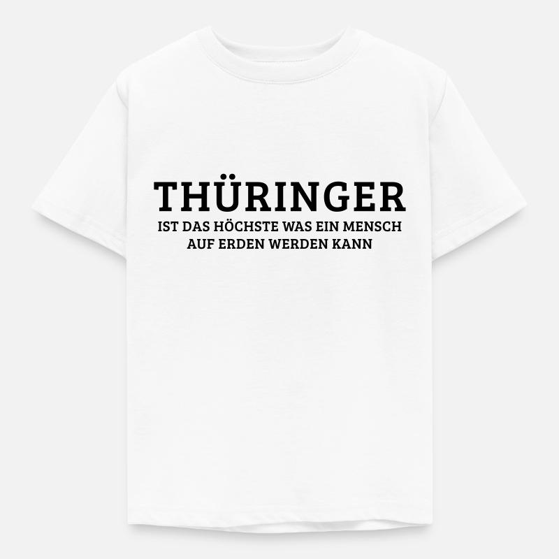 Thüringer – Thüringen (dh - Kinder T-Shirt - Weiß